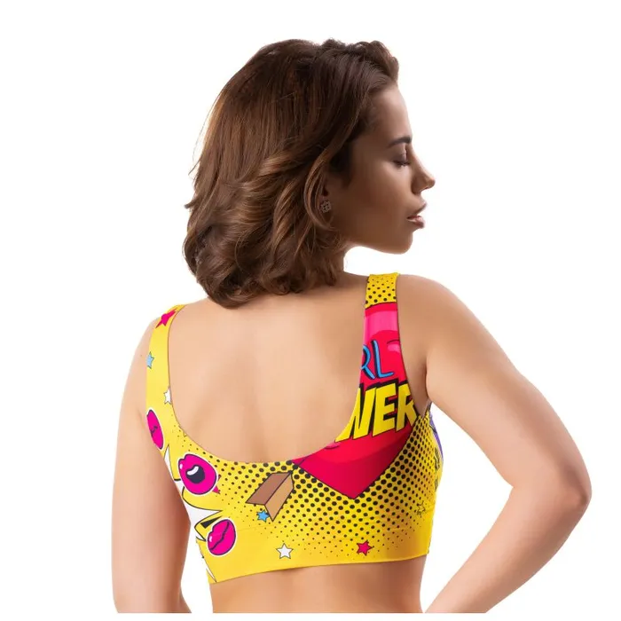 Mememe Lingerie Vibrators Comics Insta Crop Top