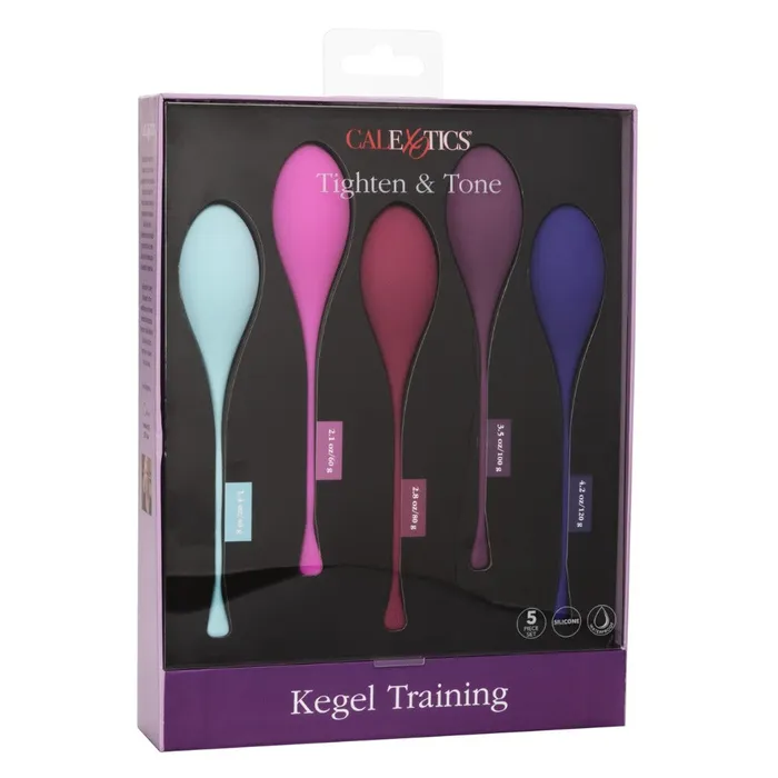 Tighten Tone 5 Piece Kegel Training Set California Exotic Female Sex Toys