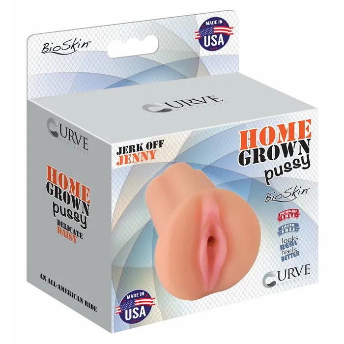 Curve Toys Dildos Home Grown Jerk Off Jenny Vanilla