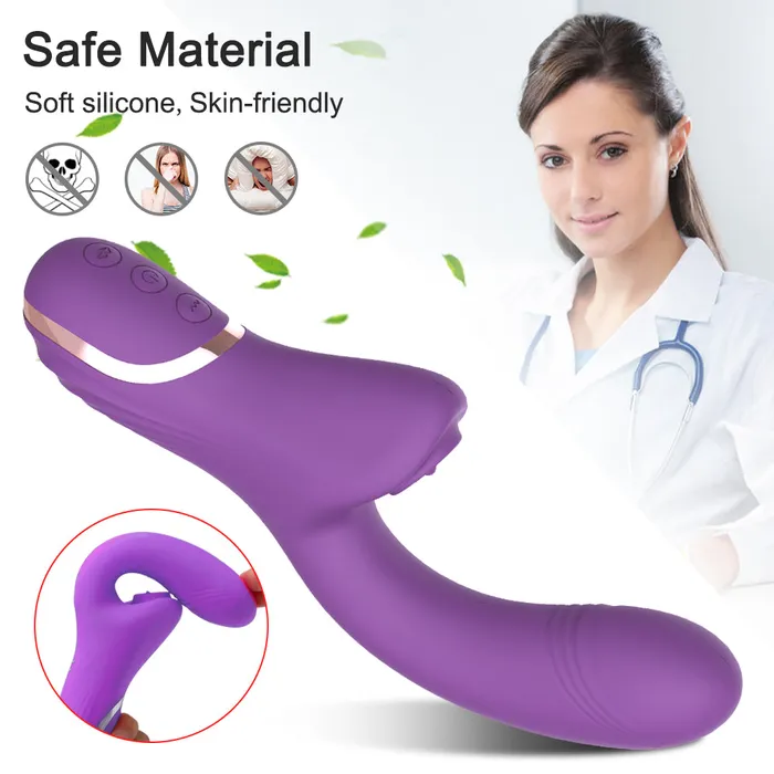 Female Sex Toys SXO TOY SHOP Tongue Licking Sucker Stimulator