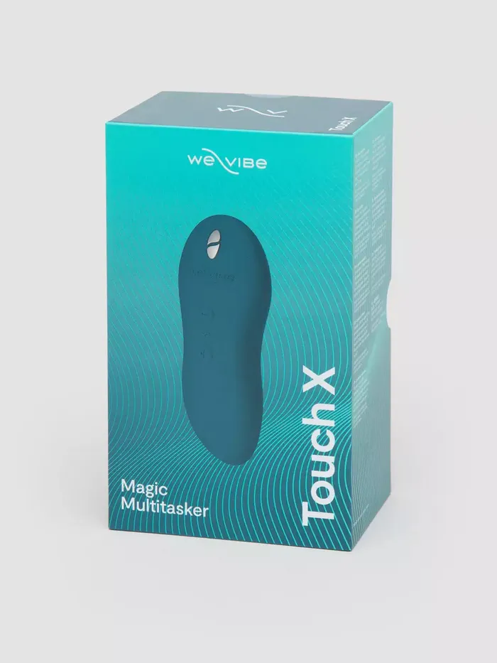 We Vibe Female Sex Toys We Vibe TOUCH X Rechargeable LayOn Clitoral Vibrator Green Velvet